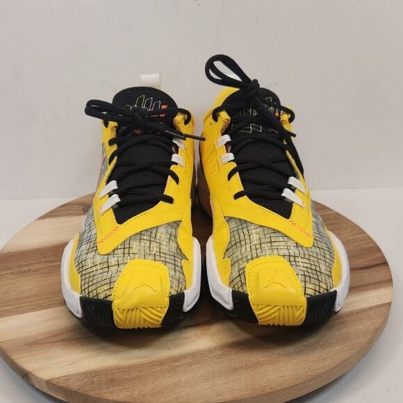 Jordan One Take 4 - Tour Yellow/Black- Black- White, Size 9.5 - Picture 3 of 14